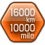 16000 km / 10000 miles driven
