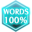 WORDS 100%