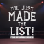 You just made the List