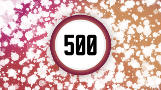 Splatter 500 times