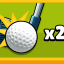 Hit the ball with maximum force 20 times