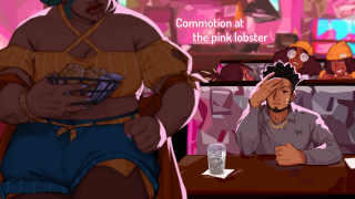 Commotion at the Pink Lobster
